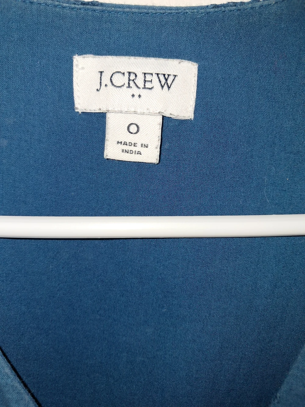 J. Crew Sleeveless Blue Eyelet Tiered Maxi Dress